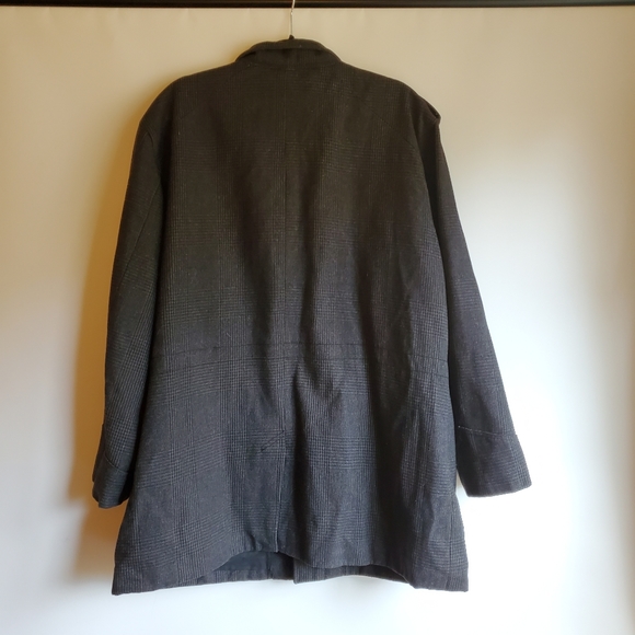 OLD NAVY MEN'S JACKET PLAID GRAY SIZE XXL - Picture 2 of 10